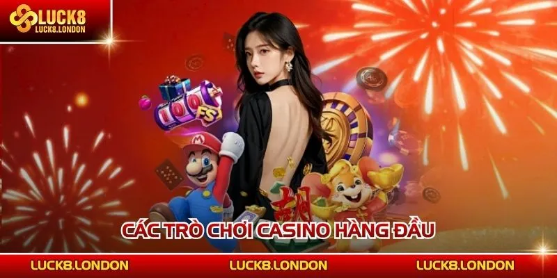 Các trò chơi casino hàng đầu